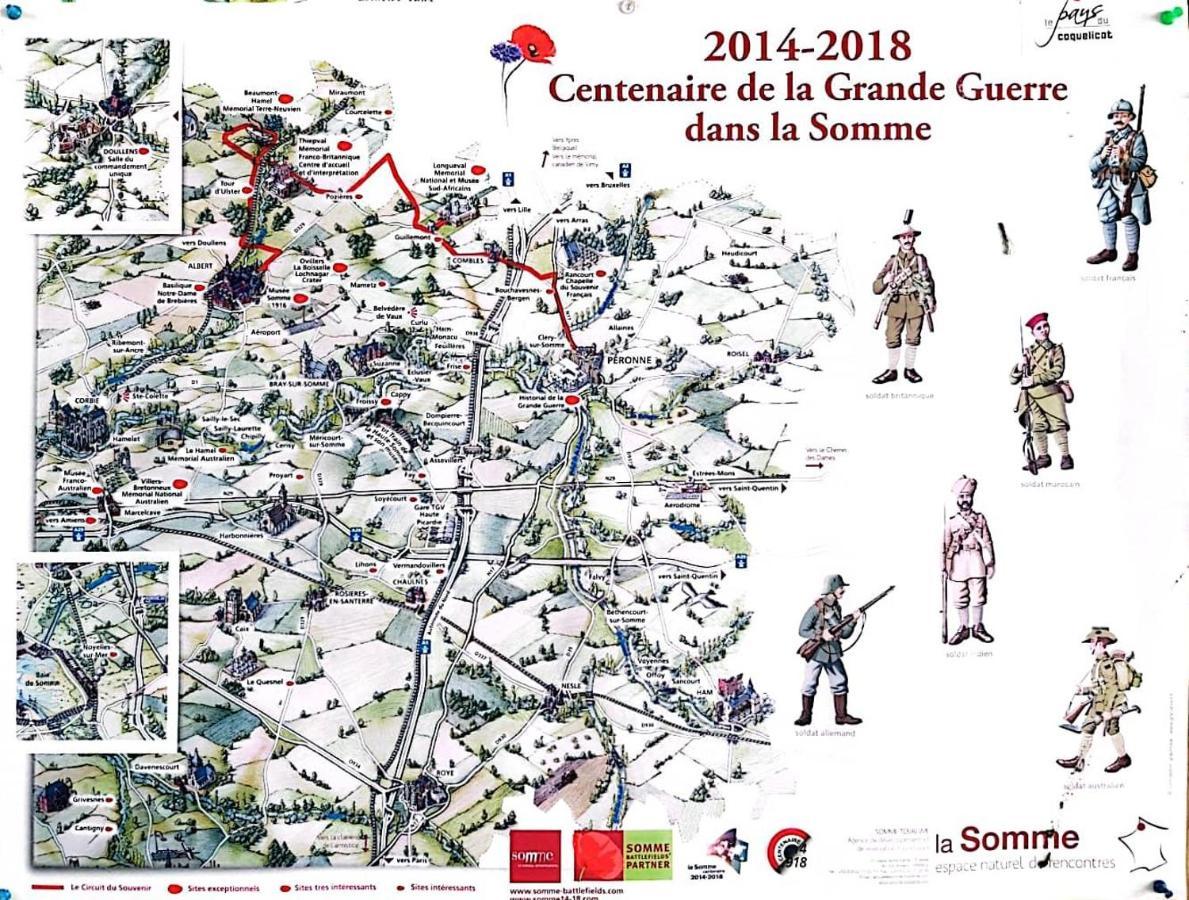 Le Gite Les Grives Villers-Carbonnel Luaran gambar